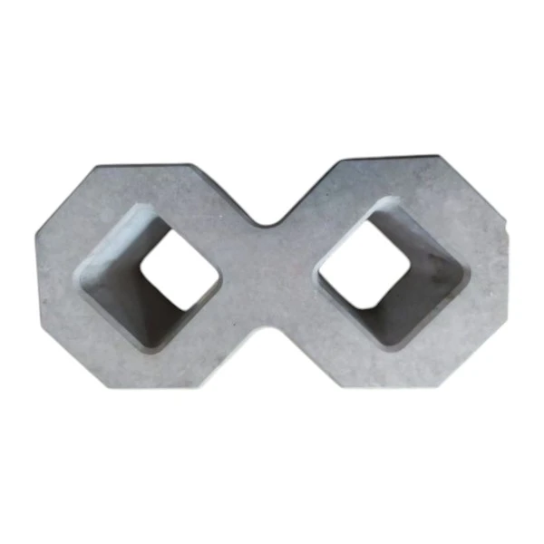 Gạch block tự chèn trồng cỏ số 8 bóng